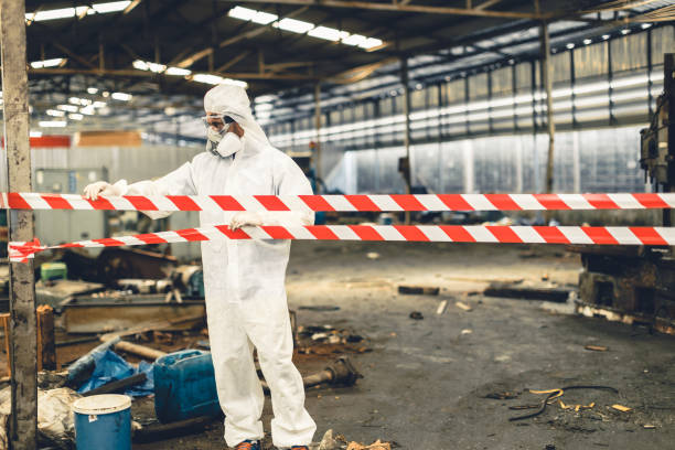 Professional Biohazard technician working in Warren, NH